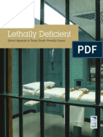 Lethally Deficient: Direct Appeals in Texas Death Penalty Cases