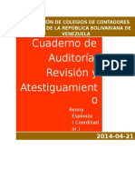 CDA-R19-01 Auditoría Revision y Atestiguamiento ACTUALIZADO JUNIO 2014