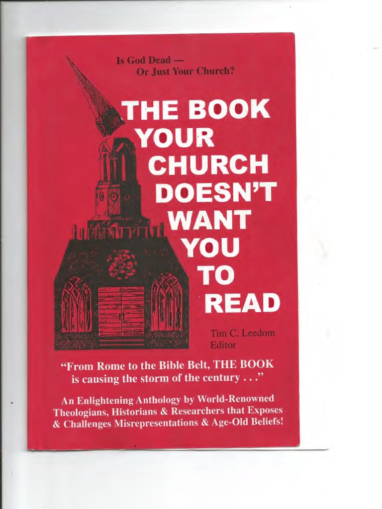 The Book Your Church Doesnt Want You To Read Pdf Zoroastrianism Jesus