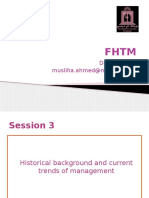 Session 3 - Historical Background and Current Trends