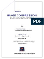 Image Compression: by Artificial Neural Networks