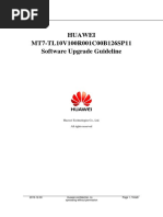 HUAWEI MT7-LT10 V100R001C00B126SP11 SD Card Software Upgrade Guideline (For Service)