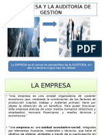 La Empresa y Su Modelo Conceptual