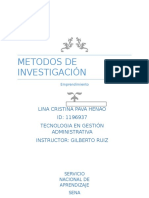 Metodos de Investigación