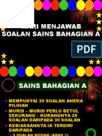 Teknik Menjawab Soalan Sains BHGN A