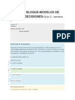 Segundo Bloque-modelos de Toma de Decisiones-quiz 2 - Semana 7