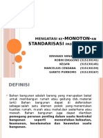 Mengatasi Kemonotonan Standarisasi