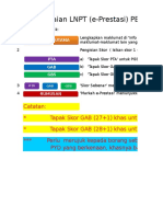 Penilaian LNPT (E-Prestasi) PBPPP 2015 Sekolah - LLH