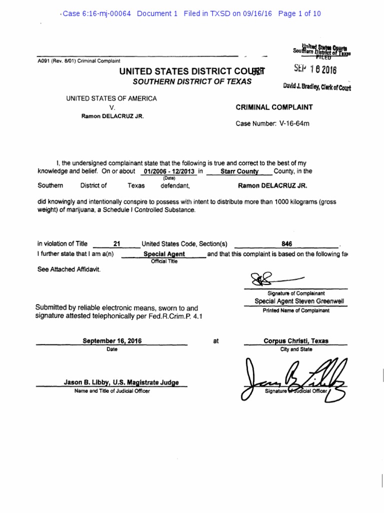 Case 6:16-mj-00064 Document Overview | PDF