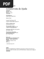 Entrevista de Ajuda - Alfred Benjamin