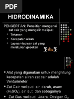 Hidrodinamika Fisika Kesehatan