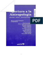 CHIRIGUINI, Aṕertura a La Antropología
