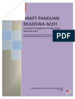 Buku Panduan Beasiswa Aceh 2013