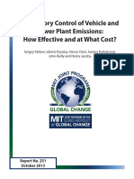 Paltsev, S., Karplus, V., Chen, H., Karkatsouli, I., Reilly, J., & Jacoby, H. (2015). Regulatory Control of Vehicle and Power Plant Emissions How Effective and at What Cost