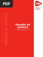Gerador de Pórticos - Manual Do Utilizador