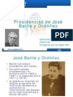 Presidencias de Batlle y Ordoñez