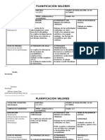 Planeaciòn 7 Semana Valores