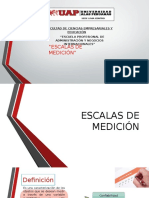 Escalas de Medición