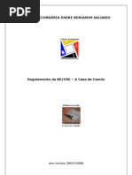 Regulamento da BE/CRE - A Casa de Camilo