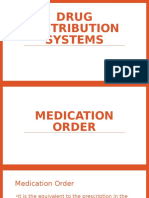Medication Dispensing Systems