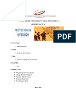 Trabajo de Proyectos de Inversion PDF