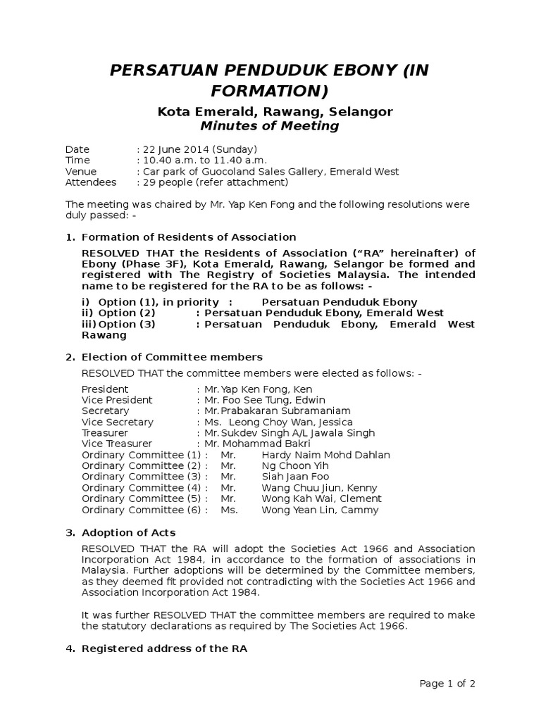 Meeting Minutes 2014 06 22 Pdf