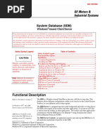 GEI-100189A System Database (SDB) Windows - Based ClientServer PDF