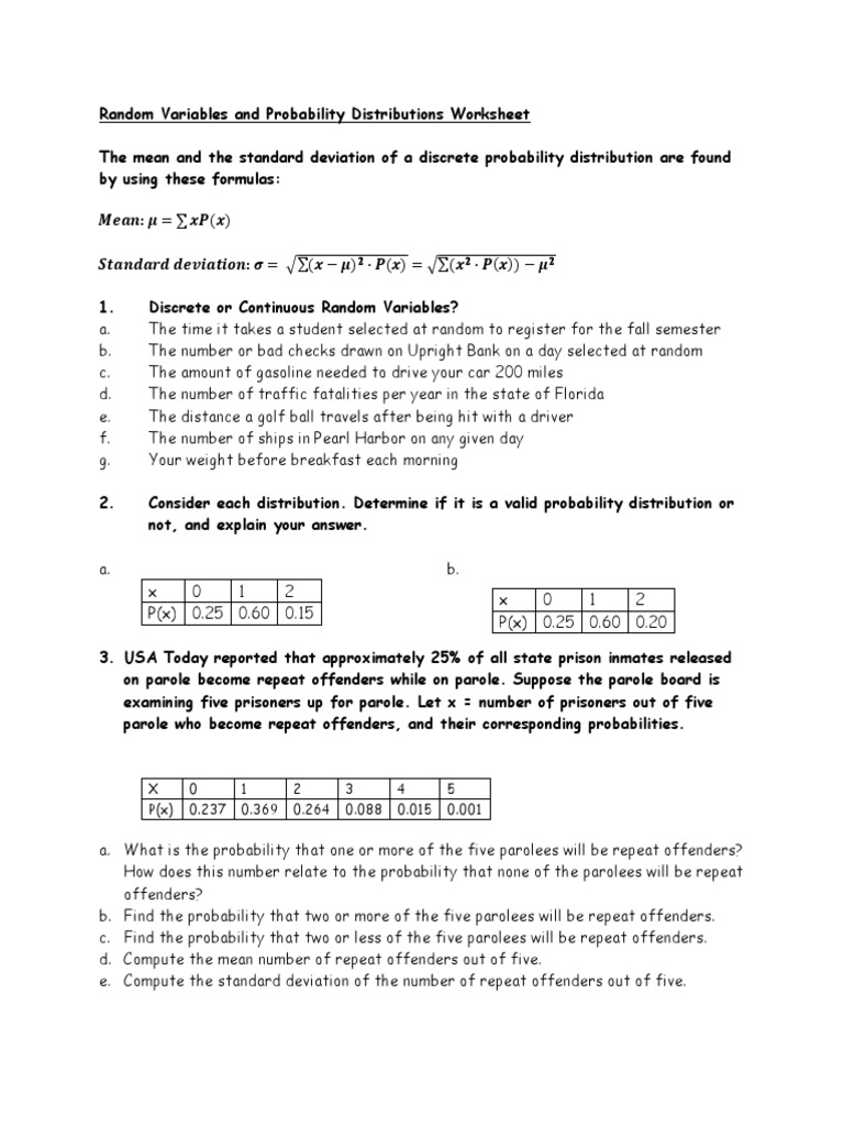 Class 7 S09 | PDF | Parole | Probability Distribution
