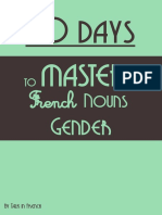 French Gender Drill Sample 1 PDF