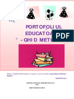 Portofoliu Educatoare Partiala PDF