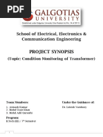 Conditioning Monitoring of Transformer