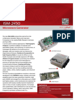 Ism-2450mhz Microwave Generator