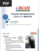 Routing Implementation Cisco Vs Mikrotik PDF