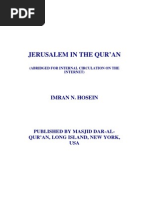 Download JERUSALEM IN THE QURAN by shakebfaruqui SN3246288 doc pdf