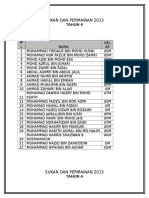 Sukan Dan Permainan 2013