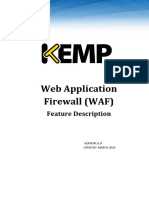 Feature Description-KEMP Web Application Firewall