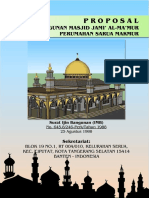 Proposal Pembangunan Masjid Al-Ma'mur