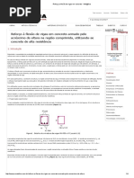 Reforço a Flexão de Vigas Em Concreto - Met@Lica