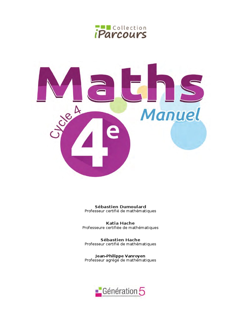 Iparcours 4ème Corrigé Pdf 2019 Manuel IParcours 4eme 2016 | PDF | Magnitude apparente | Feuille de calcul