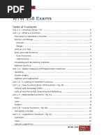 WTW 158 Exam Preparation