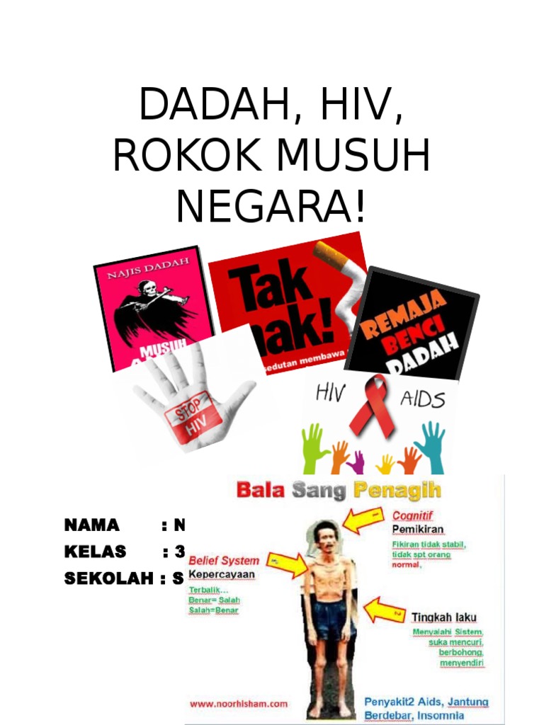 Poster Dadah Membawa Padah