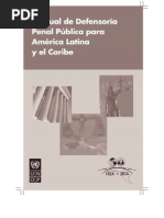 Manual de Defensoría Penal Pública para América Latina y el Caribe
