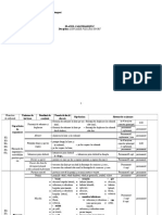 2.Clasa II - EFS - Planul Calendaristic Semestrial