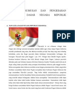 Proses Perumusan Dan Pengesahan Pancasila Dasar Negara Republik Indonesia