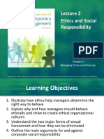 Ethics and Social Responsibility