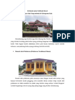 Rumah Adat Riau dan Budaya Lokalnya