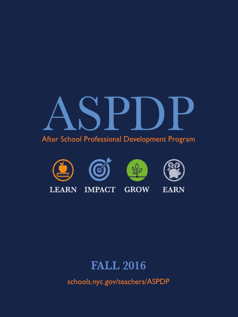 ASPDP Fall 2016 Catalog PDF Educational Assessment Differentiated