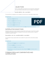 Comparative Adjectives