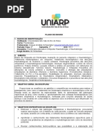 Plano Ensino Ortopedia 2011