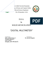 "Digital Multimeter": Elga in Solid Mensuration